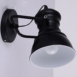 Art Deco Vägglampor Lampa Industriell Iron Signboard Loft Vägglampa