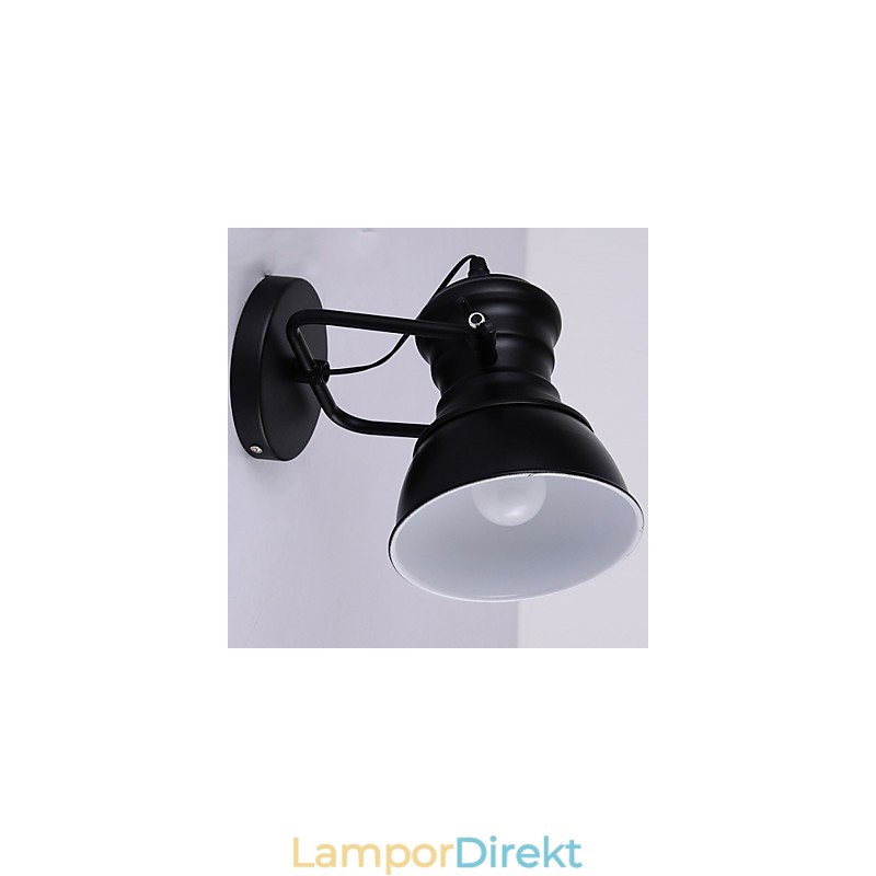 Art Deco Vägglampor Lampa Industriell Iron Signboard Loft Vägglampa