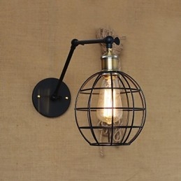 Vägglampor Swing Lights Läsvägglampor Mini Style Rustik Lodge Metal