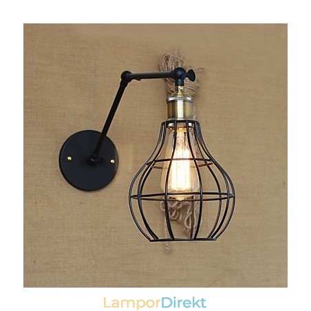 Vägglampor Swing Lights Läsvägglampor Mini Style Rustik Lodge Metal Vägglampor Swing Lights Läsvägglampor Mini Style Rustik Lodge Metal