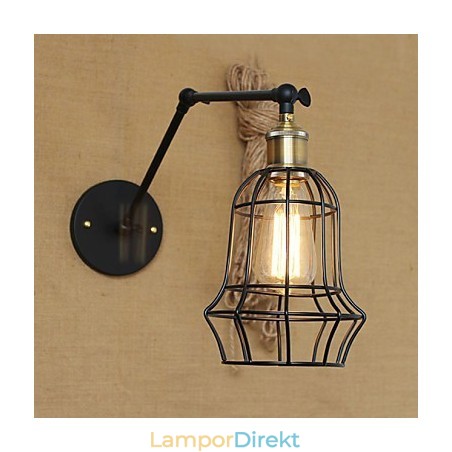 Vägglampor Swing Lights Läsvägglampor Mini Style Rustik Lodge Metal Vägglampor Swing Lights Läsvägglampor Mini Style Rustik Lodge Metal