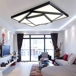 Square Flush Mount Modern Contemporary Taklampa