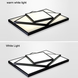 Square Flush Mount Modern Contemporary Taklampa