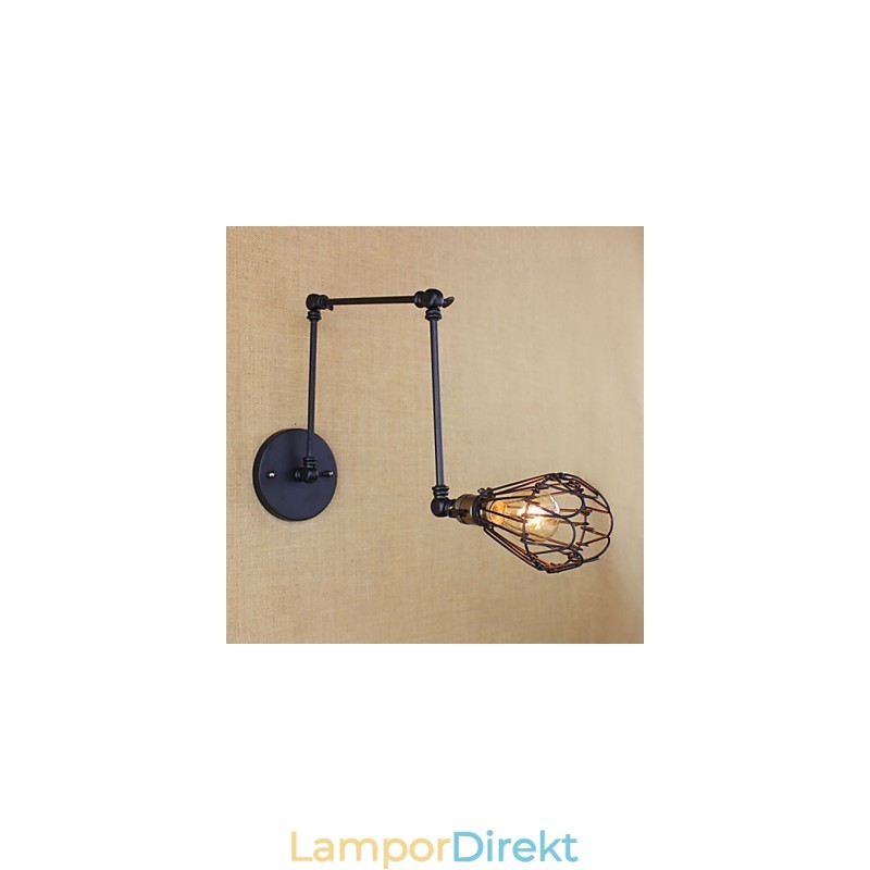 Iron Arm Loft Retro Industriell Korridor Gang Trappor Hall Bord Enkel Kreativ Restaurang Bar Lampa