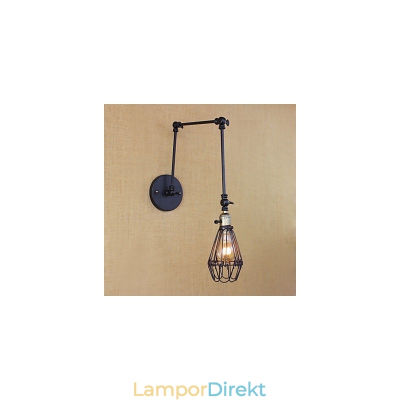 Iron Arm Loft Retro Industriell Korridor Gang Trappor Hall Bord Enkel Kreativ Restaurang Bar Lampa