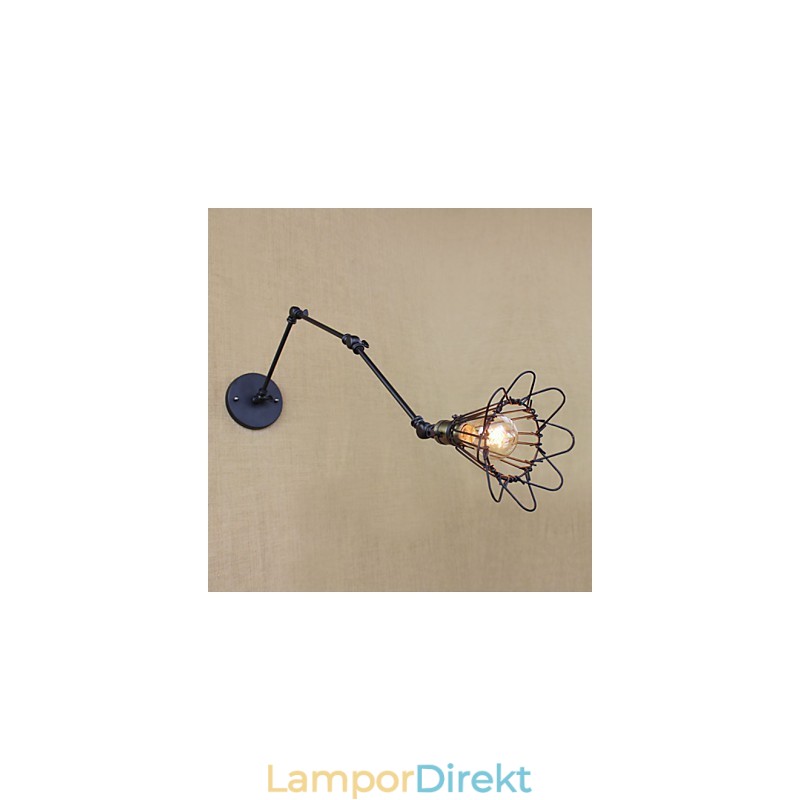 Iron Arm Loft Retro Industriell Korridor Gang Trappor Hall Bord Enkel Kreativ Restaurang Bar Lampa