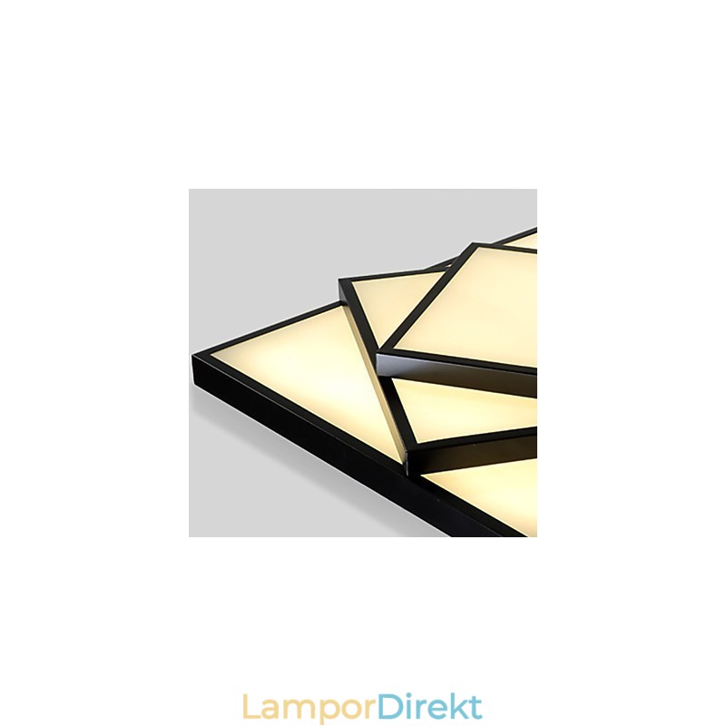 Square Flush Mount Modern Contemporary Taklampa