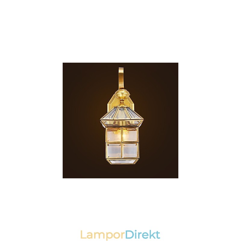 Utomhuslampa Trädgårdslampa Utomhuslampa Hel Kopparlampa B