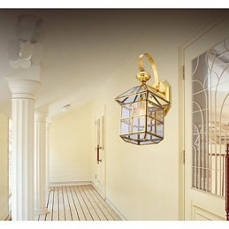 Utomhuslampa Trädgårdslampa Utomhuslampa Hel Kopparlampa B
