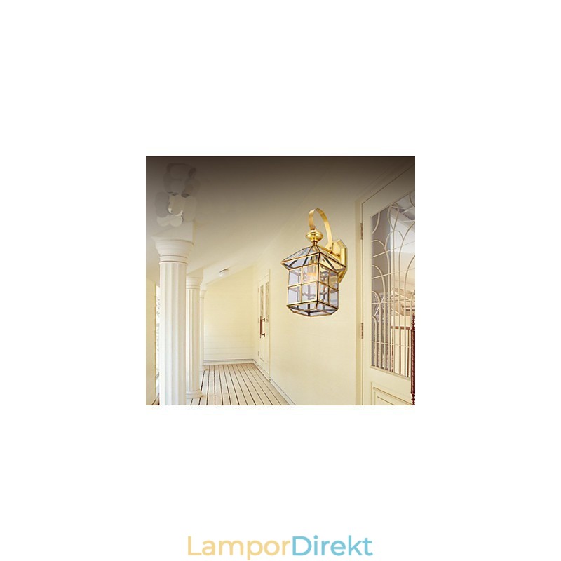 Utomhuslampa Trädgårdslampa Utomhuslampa Hel Kopparlampa B