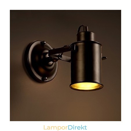 Vintage Vägglampa Industriell Svart Smidesjärn Vägglampa Retro Econce Fixturedison Lampa Korridor Väggbelysning Vintage Vägglampa Industriell Svart Smidesjärn Vägglampa Retro Econce Fixturedison Lampa Korridor Väggbelysning