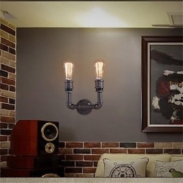 Full Av Personlighet Elegant Utseende American Retro Cage Wall