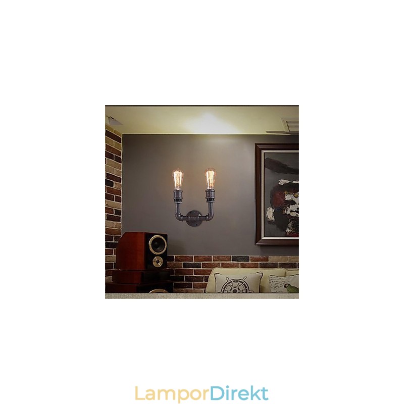 Full Av Personlighet Elegant Utseende American Retro Cage Wall