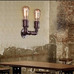 Full Av Personlighet Elegant Utseende American Retro Cage Wall