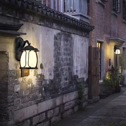 Utanför Europa Typ Återställa Gamla Sätt Är Vattentät Creative American Wall Lamp Lights