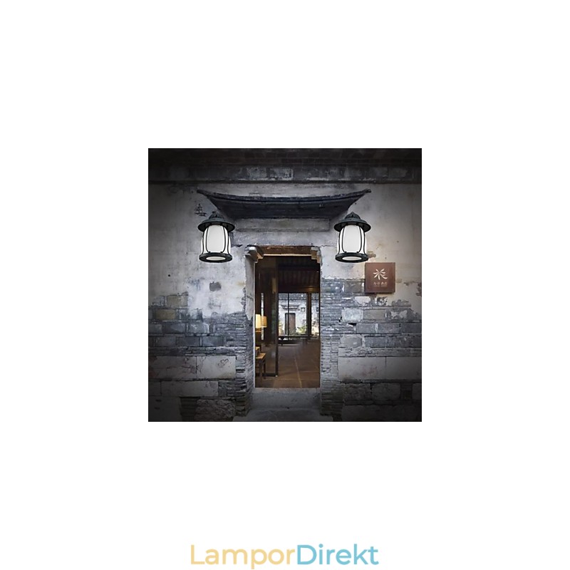 Utanför Europa Typ Återställa Gamla Sätt Är Vattentät Creative American Wall Lamp Lights