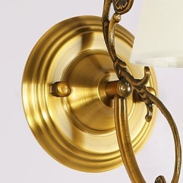 Klassiska Sovrum Vägglampor Enkel Metall Vardagsrum Vägglampa Bar Café Hall Balkong Vägglampa