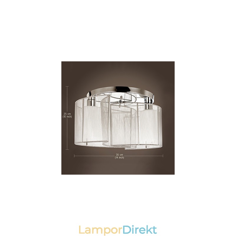 Taklampa Modern Design 2 Lampor