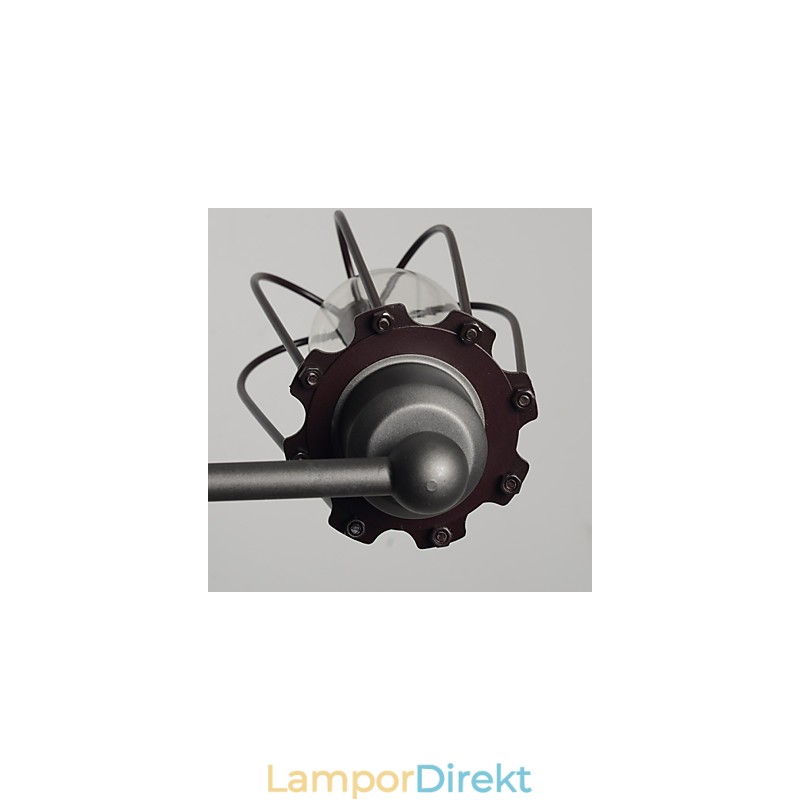 Loft American Country Iron Art Antik Vägglampa Industrilampor