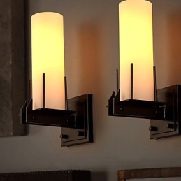 Loft Contracted Och Contemporary Retro Personality Ljusstake Vägglampa Lights
