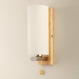 Vägglampor Modern Contemporary Wood Bamboo