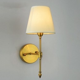 Klassiska Sovrum Vägglampor Enkel Metall Vardagsrum Vägglampa Bar Café Hall Balkong Vägglampa