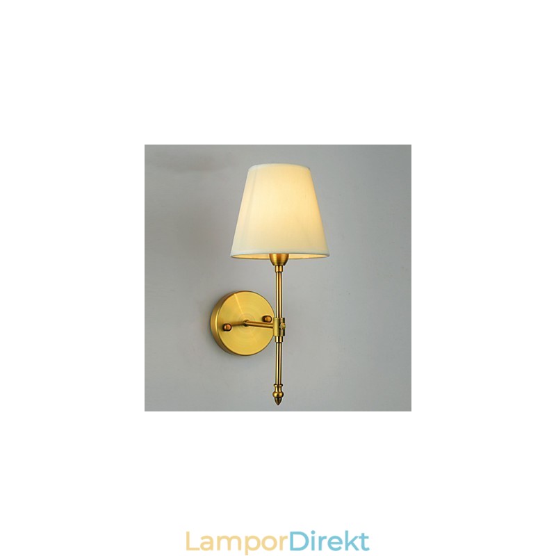 Klassiska Sovrum Vägglampor Enkel Metall Vardagsrum Vägglampa Bar Café Hall Balkong Vägglampa