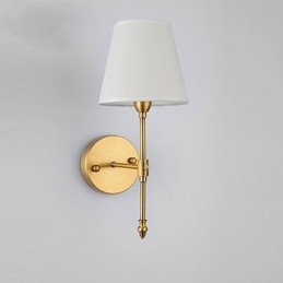 Klassiska Sovrum Vägglampor Enkel Metall Vardagsrum Vägglampa Bar Café Hall Balkong Vägglampa