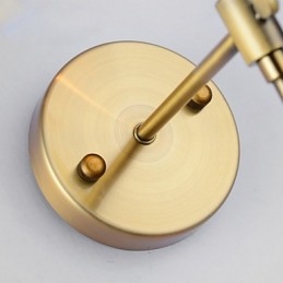 Klassiska Sovrum Vägglampor Enkel Metall Vardagsrum Vägglampa Bar Café Hall Balkong Vägglampa