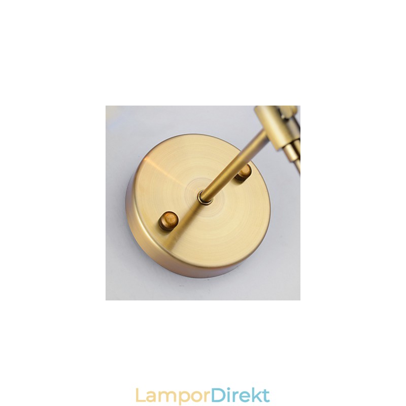 Klassiska Sovrum Vägglampor Enkel Metall Vardagsrum Vägglampa Bar Café Hall Balkong Vägglampa