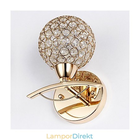 Vägglampor Läsvägglampor Crystal Mini Style Modern Contemporary Metal Vägglampor Läsvägglampor Crystal Mini Style Modern Contemporary Metal