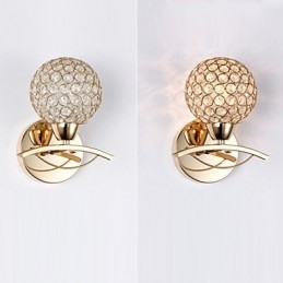 Vägglampor Läsvägglampor Crystal Mini Style Modern Contemporary Metal