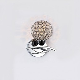 Vägglampor Läsvägglampor Crystal Mini Style Modern Contemporary Metal