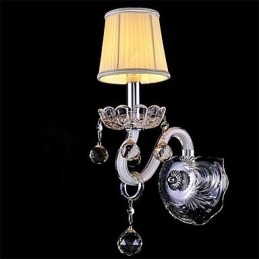 Crystal Mini Style Vägglampor Ljus Vägglampor Modernt Samtida Glas