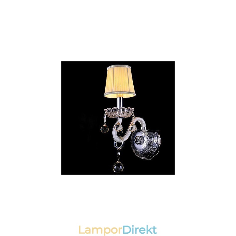 Crystal Mini Style Vägglampor Ljus Vägglampor Modernt Samtida Glas
