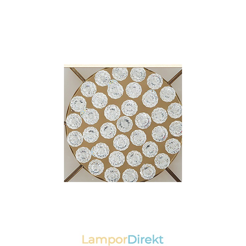 Traditionell Klassisk Rustik Lodge Mässing Metall Flush Mount