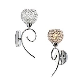 Vägglampor Läsvägglampor Crystal Mini Style Modern Contemporary Metal
