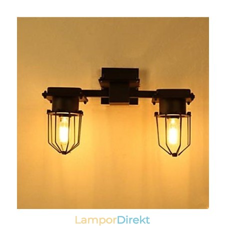 Vägglampa Smidesjärn Hall Trappa Huvudet På En Säng Vägglampa Smidesjärn Hall Trappa Huvudet På En Säng