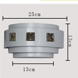 Vägglampetter Mini Style Modern Contemporary Metal