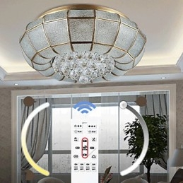 Traditionell Klassisk Rustik Lodge Mässing Metall Flush Mount