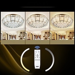 Traditionell Klassisk Rustik Lodge Mässing Metall Flush Mount