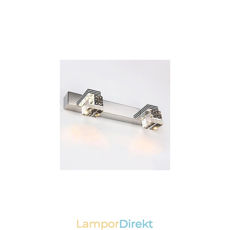 Vägglampor Badrumsbelysning Väggbrickor Crystal Mini Style Modern Contemporary Metal