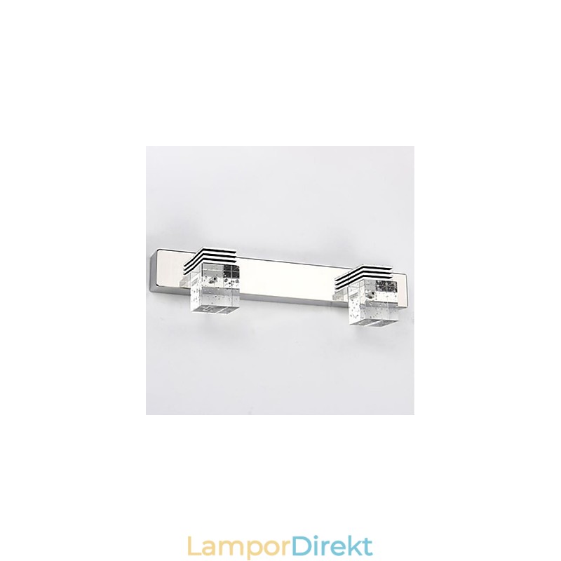 Vägglampor Badrumsbelysning Väggbrickor Crystal Mini Style Modern Contemporary Metal