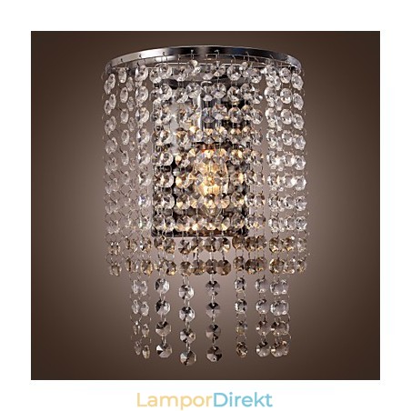 Modern Kristallvägglampa Med 1 Lampa Modern Kristallvägglampa Med 1 Lampa
