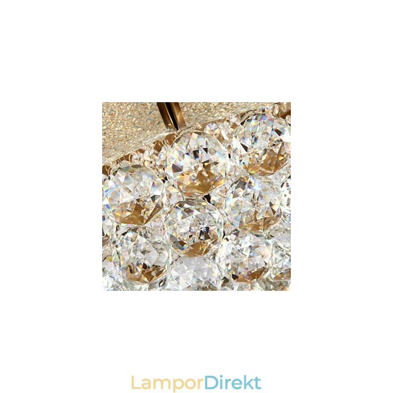 Traditionell Klassisk Rustik Lodge Mässing Metall Flush Mount