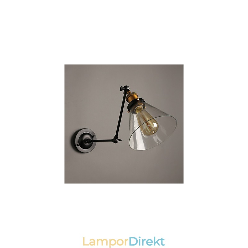 Creative Rural Loft Retro Titan Sektion Dubbel Vägglampa Light