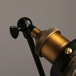 Creative Rural Loft Retro Titan Sektion Dubbel Vägglampa Light