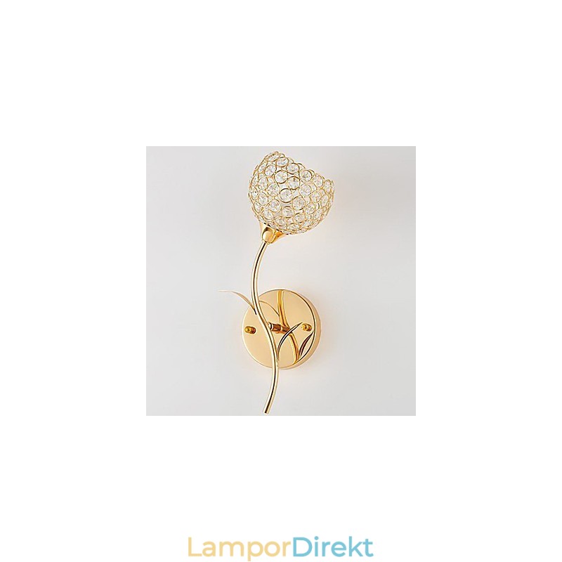 Minimalistisk Modern Kristallvägglampa