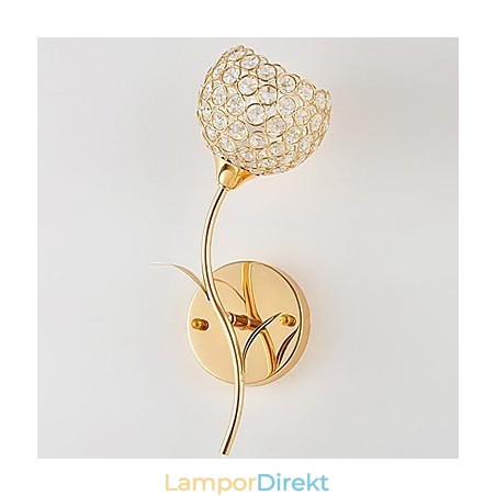 Minimalistisk Modern Kristallvägglampa Minimalistisk Modern Kristallvägglampa