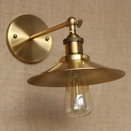 Vägglampetter Traditionell Klassisk Metall